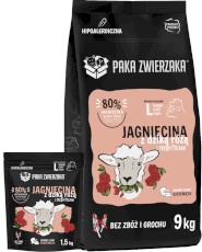 PAKA ZWIERZAKA Jagnięcina Dzika Róża L dla szczeniąt 1,5kg