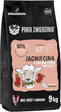 PAKA ZWIERZAKA Jagnięcina Dzika Róża L dla szczeniąt 9kg