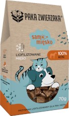 PAKA ZWIERZAKA Samo Mięsko Liofilizowane 100% Koń 70g
