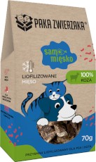 PAKA ZWIERZAKA Samo Mięsko Liofilizowane 100% Koza 70g