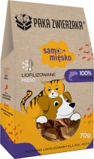 PAKA ZWIERZAKA Samo Mięsko Liofilizowane 100% Tuńczyk 70g