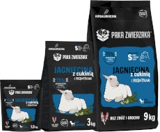 PAKA ZWIERZAKA Jagnięcina z Cukinią S bez zbóż 1,5kg
