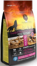 AMBROSIA Dog Puppy Large Growth Fresh Chicken / Salmon Fish Świeży Kurczak i Łosoś 2kg