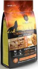 AMBROSIA Dog Adult Chicken / Veggies Kurczak i Warzywa 2kg