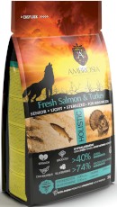 AMBROSIA Dog Senior Mini Light Sterilized Fresh Salmon / Turkey Świeży Łosoś i Indyk 1,5kg