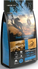 AMBROSIA Cat Senior / Adult Sterilized Light Fresh Trout / Rabbit Świeży Pstrąg i Królik 1,5kg