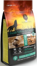 AMBROSIA Dog Adult Large Fresh Turkey / Chicken Świeży Indyk i Kurczak 2kg