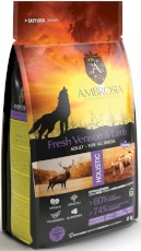 AMBROSIA Adult Dog Fresh Venison / Lamb Świeża Dziczyzna i Jagnięcina 2kg