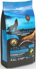 AMBROSIA Dog Adult Mediterranean Fresh Sardine / Tuna Świeże Ryby 1,5kg