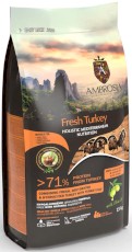 AMBROSIA Dog Senior Light Mediterranean Fresh Turkey Świeży Indyk 1,5kg