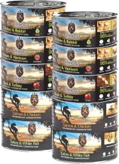 AMBROSIA Cat Sterilized bez zbóż MIX 10x150g
