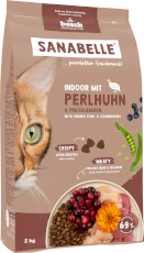 BOSCH Sanabelle INDOOR Guinea Fowl / Cranberries Perliczka z Żurawiną 2kg