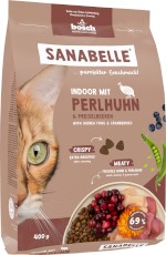 BOSCH Sanabelle INDOOR Guinea Fowl / Cranberries Perliczka z Żurawiną 400g