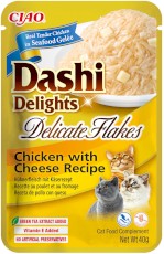 INABA Cat Dashi Delights Kawałki Kurczaka z Serem w galaretce 40g