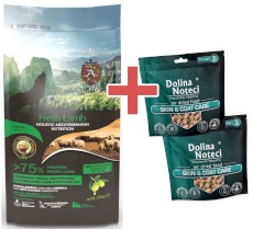 AMBROSIA Dog Adult Mediterranean Fresh Lamb Świeża Jagnięcina 5kg + GRATIS DOLINA NOTECI