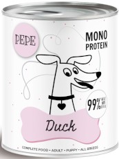 PAKA ZWIERZAKA PEPE Mono Protein Duck Kaczka 800g