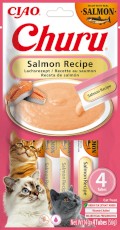 INABA Cat Churu Salmon Łosoś 4x14g
