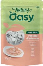 OASY Cat Natury Soft Jelly Łosoś w galaretce Saszetka 70g