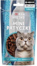 PAN MIĘSKO Mini Patyczki Tuńczyk dla kota 50g