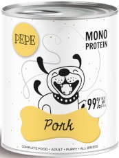 PAKA ZWIERZAKA PEPE Mono Protein Pork Wieprzowina 800g
