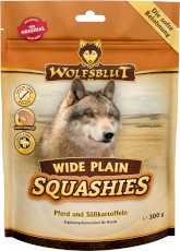 WOLFSBLUT Squashies Wide Plain Adult Konina i Bataty 300g