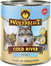 WOLFSBLUT Cold River Adult Pstrąg i Bataty 800g