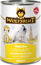 WOLFSBLUT VetLine Urinary Kurczak i Bataty 395g