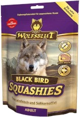 WOLFSBLUT Squashies Black Bird Adult Indyk i Bataty 300g