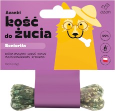 AZANKI Kość do żucia Seniorita Przysmak dla psów starszych 10cm