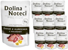 DOLINA NOTECI Danie Kurczak Makaron 10x100g