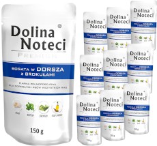 DOLINA NOTECI PREMIUM Dorsz z Brokułami 10x150g