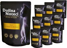 DOLINA NOTECI Premium Kot Filet z Piersi Kurczaka 10x85g