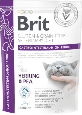 BRIT GF Veterinary Diet Gastrointestinal HIGH FIBRE Cat 400g