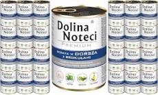 DOLINA NOTECI PREMIUM Dorsz z Brokułami 24x400g