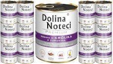 DOLINA NOTECI PREMIUM Królik z Żurawiną 12x800g