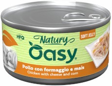 OASY Dog Natury Soft Jelly Kurczak Ser Kukurydza 150g