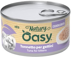 OASY Cat Natury Cooking Brooth Kittens Tuńczyk dla kociąt w bulionie Puszka 85g