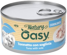 OASY Cat Natury Cooking Brooth Tuńczyk Sola w bulionie Puszka 85g