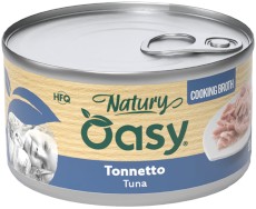 OASY Cat Natury Cooking Brooth Tuńczyk w bulionie Puszka 85g
