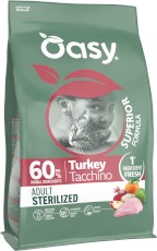 OASY Cat Superior Adult Sterilized Turkey Indyk 1,5kg