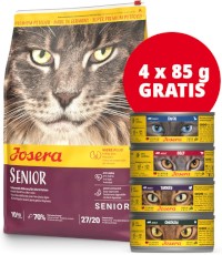 JOSERA Cat SENIOR / Carismo 10kg + 4 Puszki GRATIS!