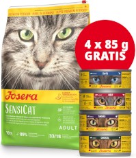 JOSERA Cat SENSICAT Adult 10kg + 4 Puszki GRATIS!