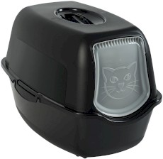 ROTHO Bailey Kuweta zamykana dla kota Czarna