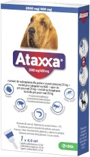 KRKA Ataxxa Krople dla psa na kleszcze pchły 25-40kg 1szt.