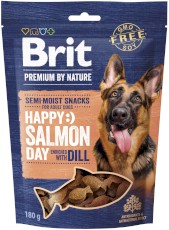 BRIT Premium by Nature Dog Adult Happy Snack Salmon Day Łosoś z Koprem 180g