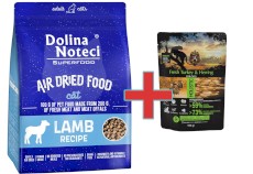 DOLINA NOTECI SuperFood Kot Danie Suszone Jagnięcina 1kg + 100g Karmy SuperPremium GRATIS !!