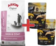 Arion Original Skin / Coat Adult Medium Salmon 2kg + 200g Karmy SuperPremium GRATIS !!