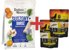 DOLINA NOTECI Premium SUSZONY Dorsz dla psa 3kg + 200g Karmy SuperPremium GRATIS !!