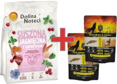 DOLINA NOTECI Premium Małe Rasy SUSZONA Jagnięcina Krewetki 3kg + 200g Karmy SuperPremium GRATIS !!