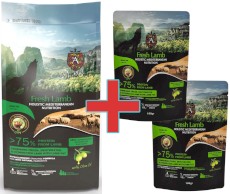 AMBROSIA Dog Adult Mediterranean Fresh Lamb Świeża Jagnięcina 1,5kg + 200g GRATIS